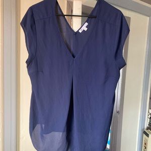 Blouse new no tags color purple